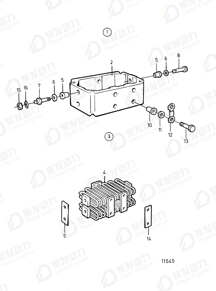 VOLVO Washer 949041 Drawing